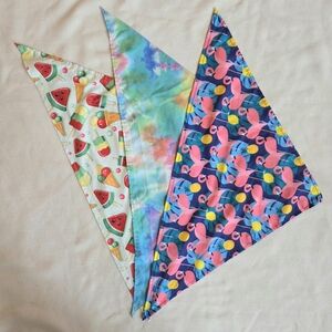 Summer Themed Dog Bandanas (3)